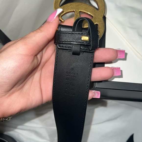 Women Gucci Belt GG MARMONT - Picture 2 of 5